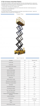 XCMG Official 12m Scissor Aerial Work Platform GTJZ1212E (Euro Stage V) for sale